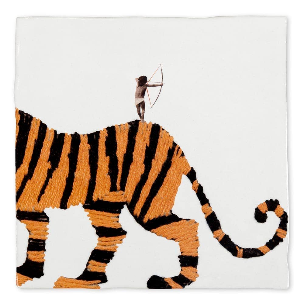 As brave as you | StoryTiles art on tile