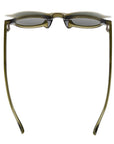 TANNER | Transparent Olive Green | Smoky Lens