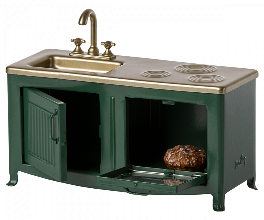 Kitchen, Mouse - Dark Green