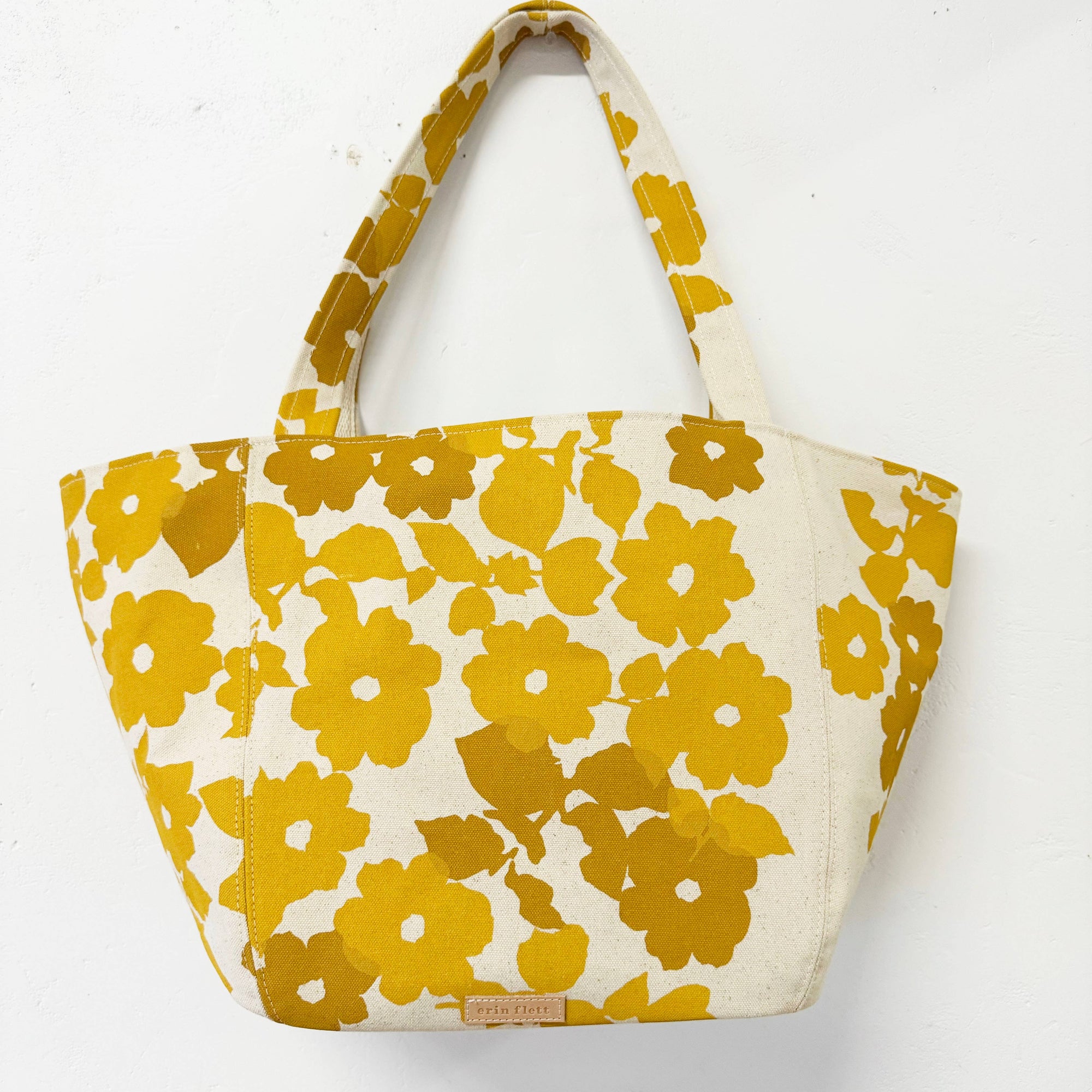 Boho Canvas Tote Bag : YELLOW