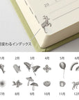 5-Year Diary Gate Mini Light Green