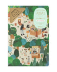 Yuru Log Notebook B6 - FOREST ANIMALS A