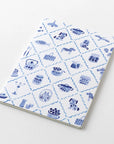 Yuru Log Notebook B6 - BLUE NORDIC A
