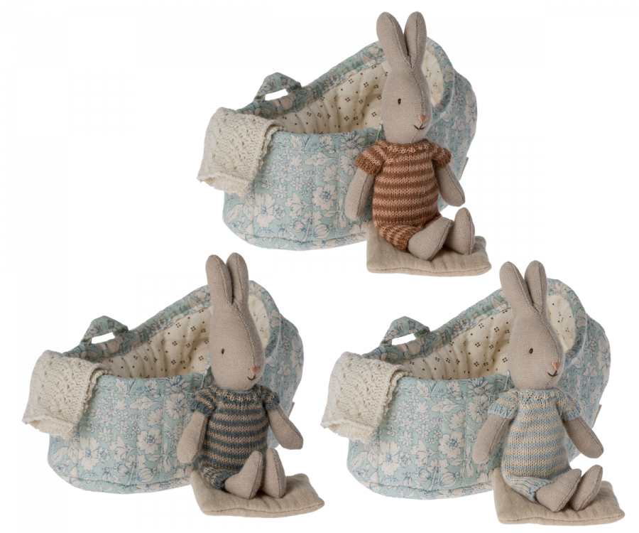 Rabbit in Carry Cot, Micro, Mint