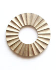 Brass Trivet: Sun