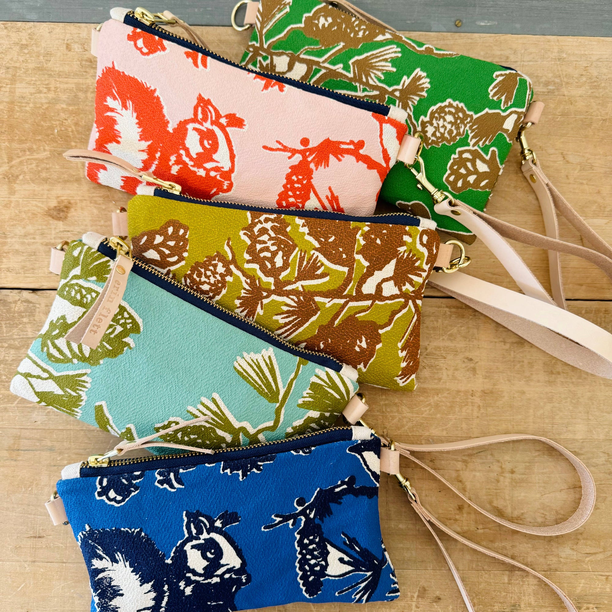 Wristlet: Pine Cone