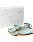 NEST 8pc set - Blue Green