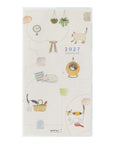 Midori Pocket Diary SLIM : CAT