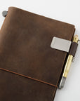 Traveler's Company Pen Holder Brown