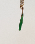 Thread Simple Necklace GF SEAFOAM