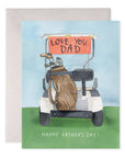 Golf Cart Dad Father’s Day Greeting Card