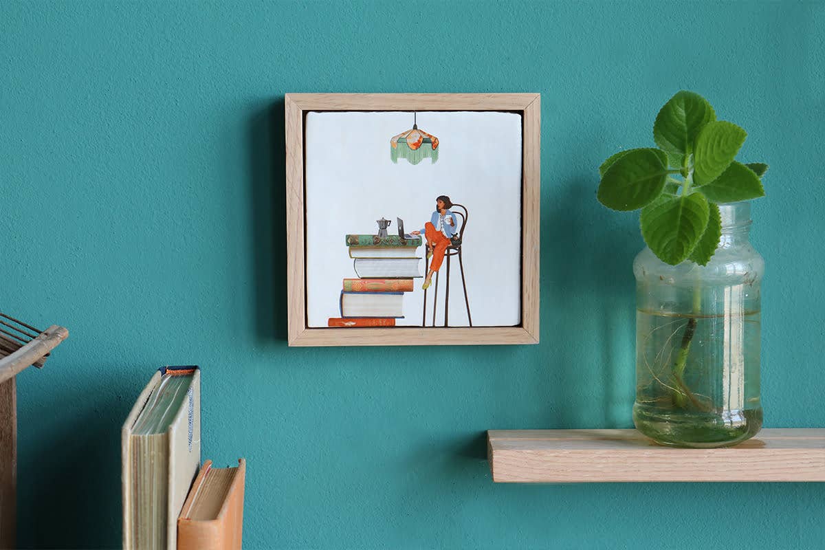 I got this | StoryTiles art on tile