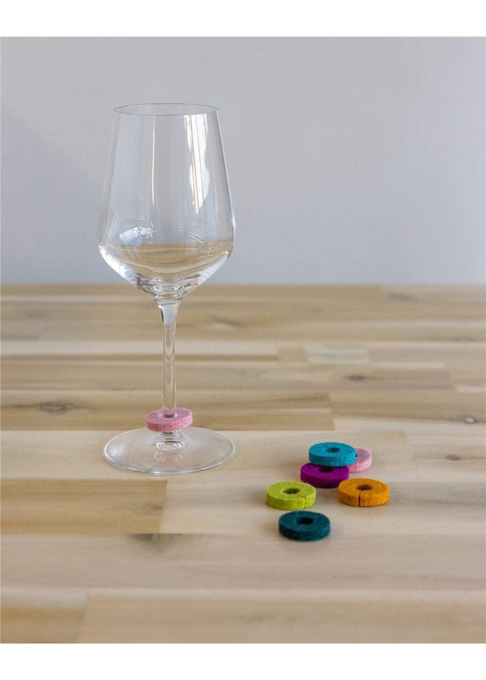 Wine-Ote's Felt Wine Marker Note Card