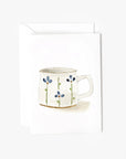 Flower mug mini enclosure notecard