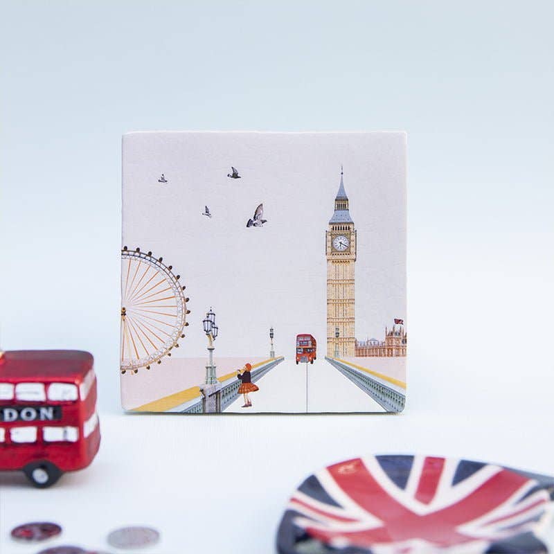 Eye on London | StoryTiles art on tile