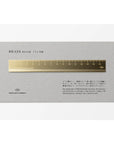 TRC Brass CM Ruler