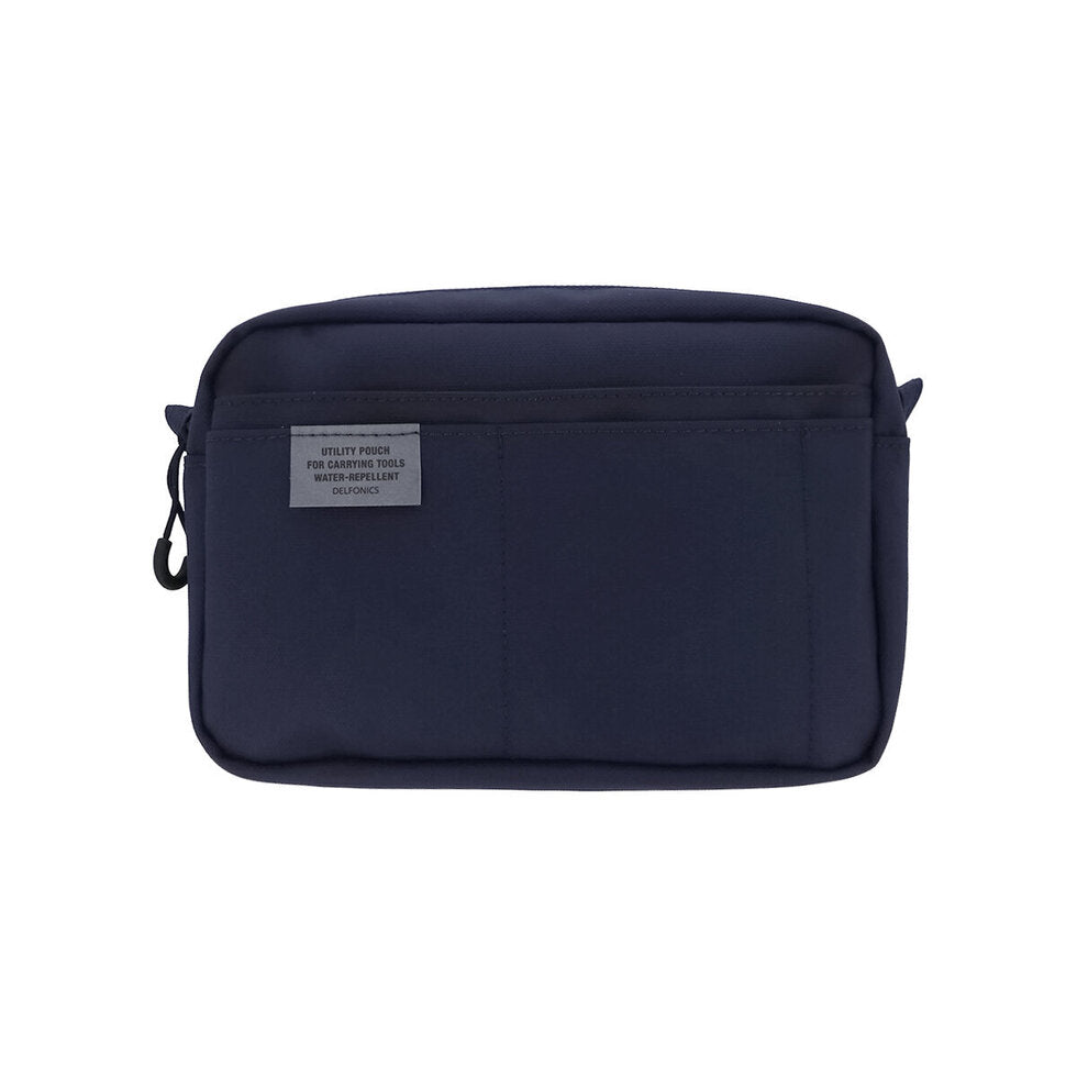 Delfonics Water-Repellent Utility Pouch - Dark Blue