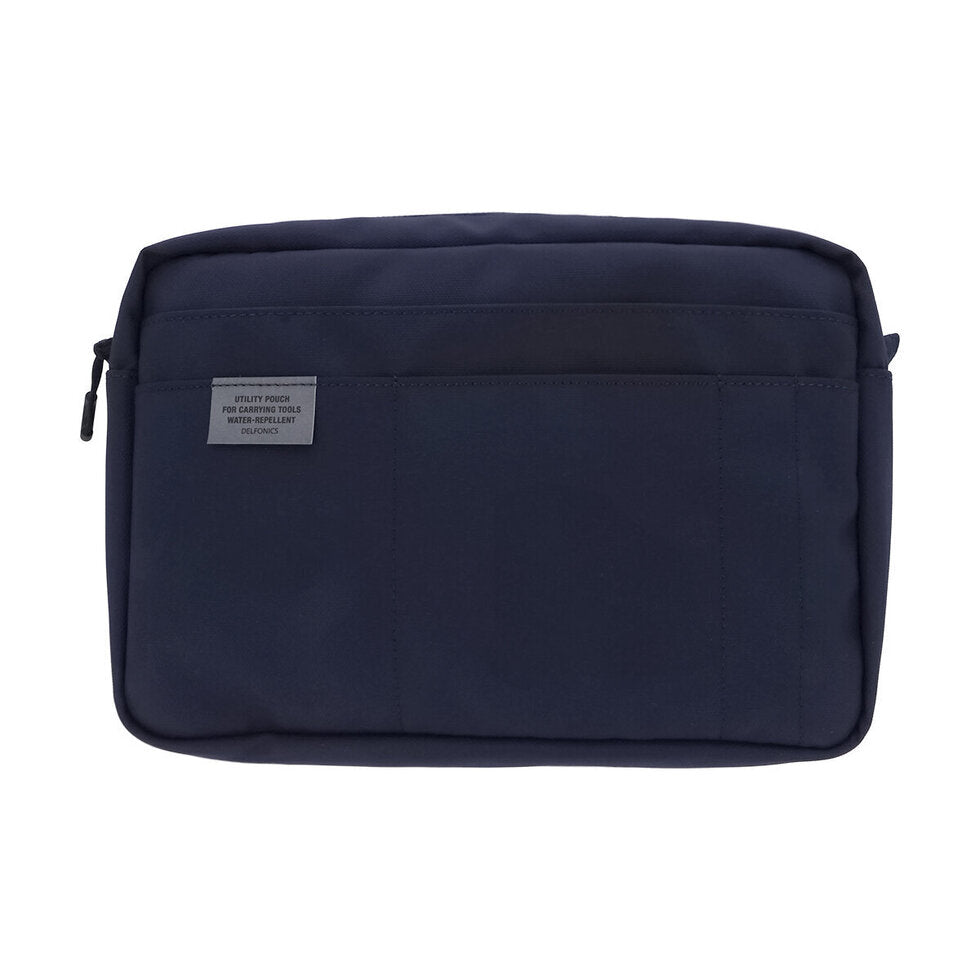 Delfonics Water-Repellent Utility Pouch - Dark Blue