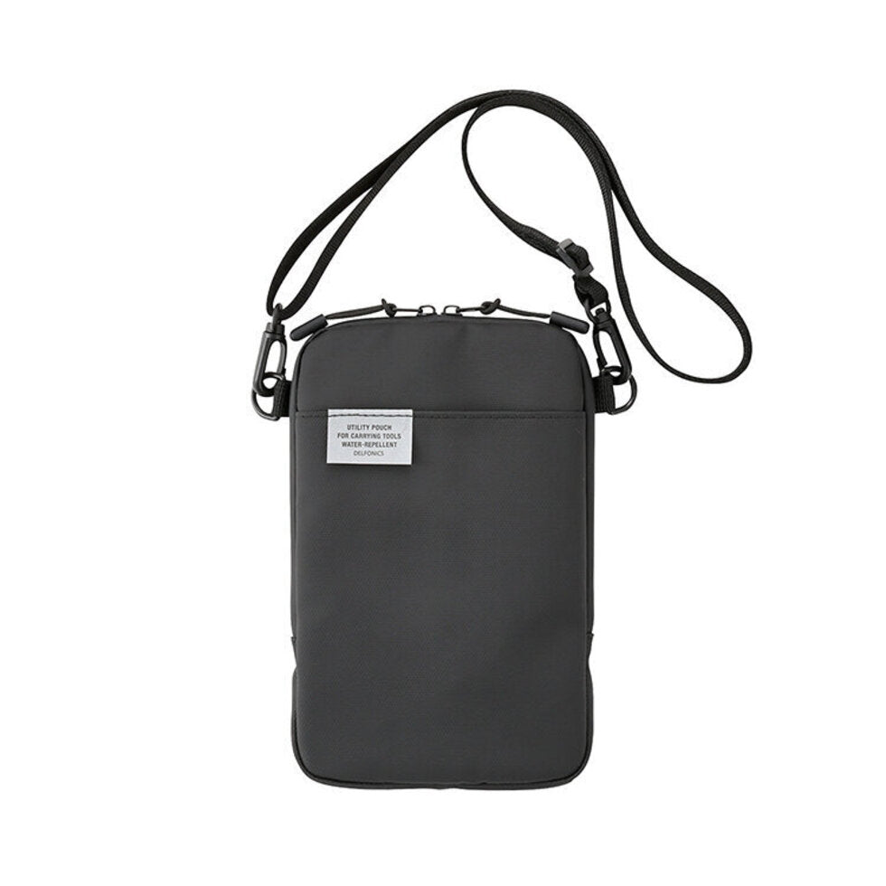 Delfonics Water-Repellent  Smartphone Pouch - Black