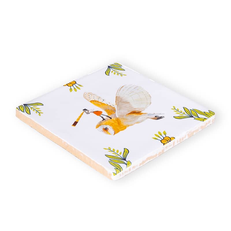 A clear view | StoryTiles art on tile