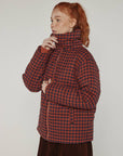 Puff gingham jacket