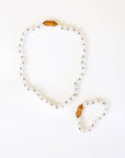 Pure Gemstone + Moonstone Necklace