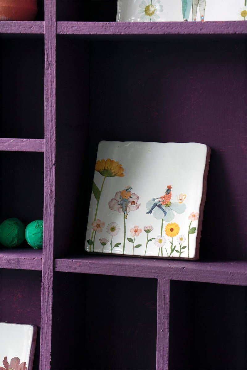 Our cup of tea | StoryTiles art on tile