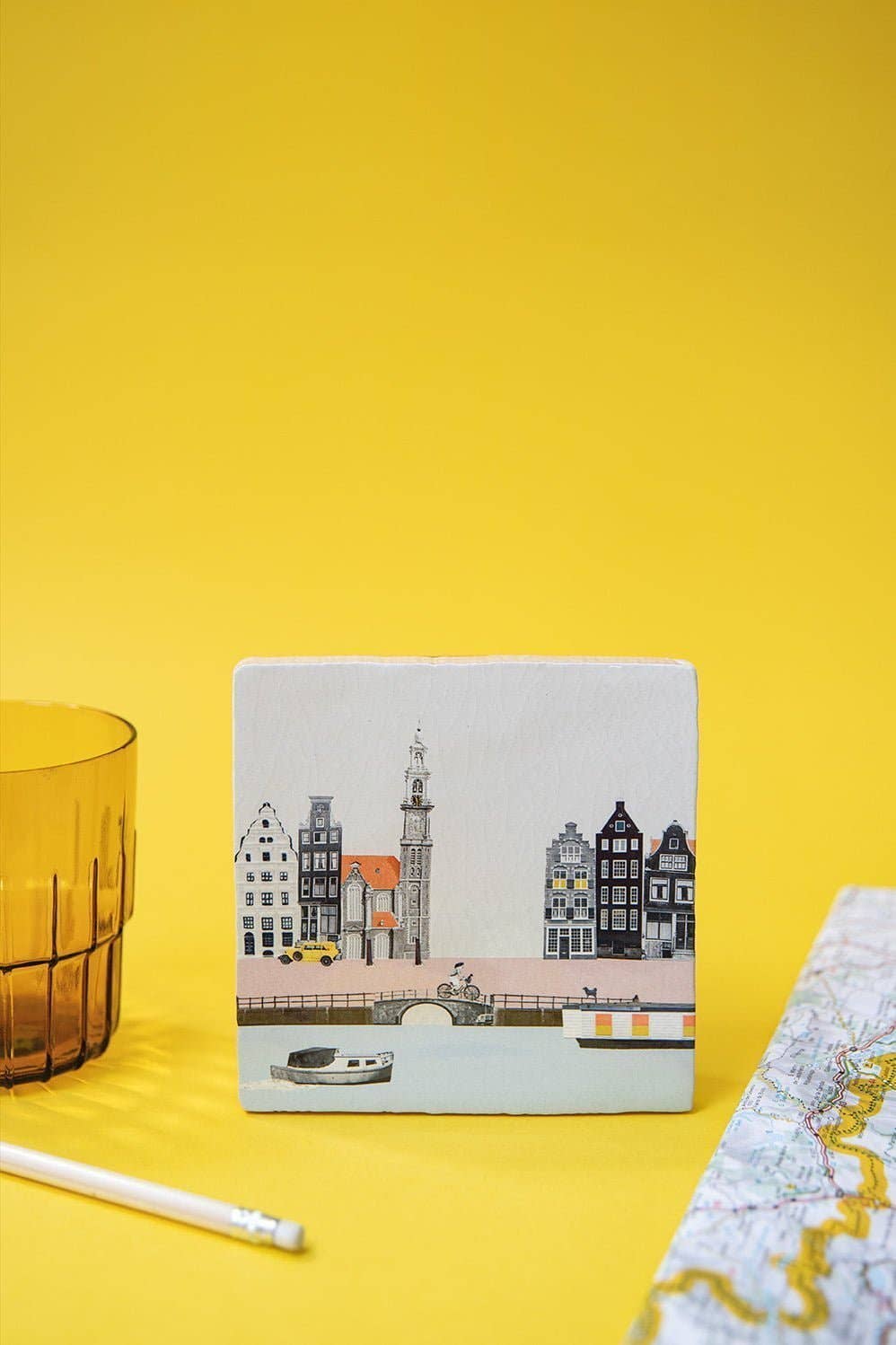 Strolling through Amsterdam | StoryTiles art on tile