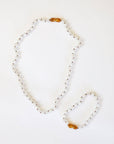 Pure Gemstone + Moonstone Necklace