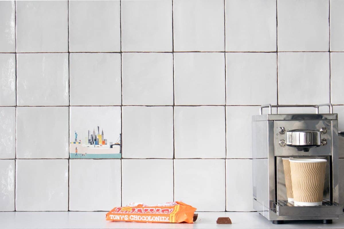 Awakening New York | StoryTiles art on tile