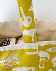Boho Tote Bag : MUSHROOM