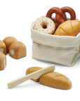 Wooden Pretend-Play Bread Set for Kids
