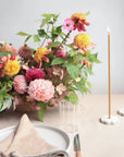 Long Stem Candles - Beeswax - Ochre