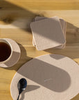 Coasters Square FEATHER