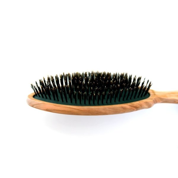 Cushion Hairbrush - Olive wood