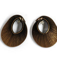 Barnacle Earrings - Bronze