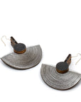 Looming Mirage Earrings - Silver