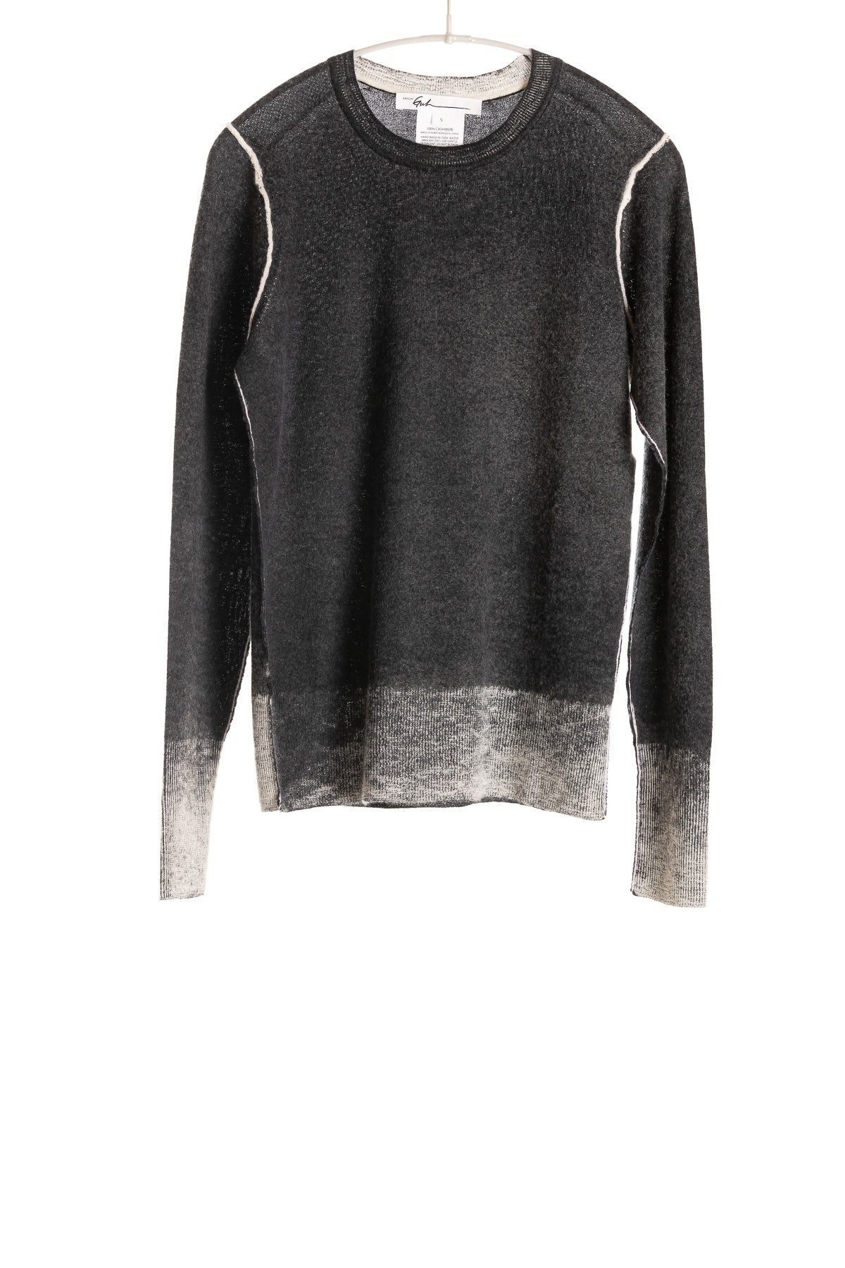 Printed Crew OFF BLACK