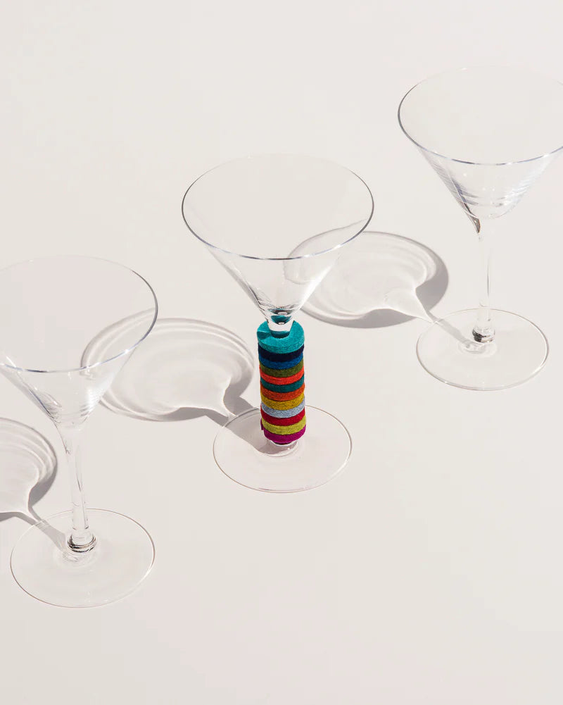 Wine-O's ROUND Wine Markers - RAINBOW