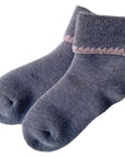 Hamaguri Wool Crew Socks - M