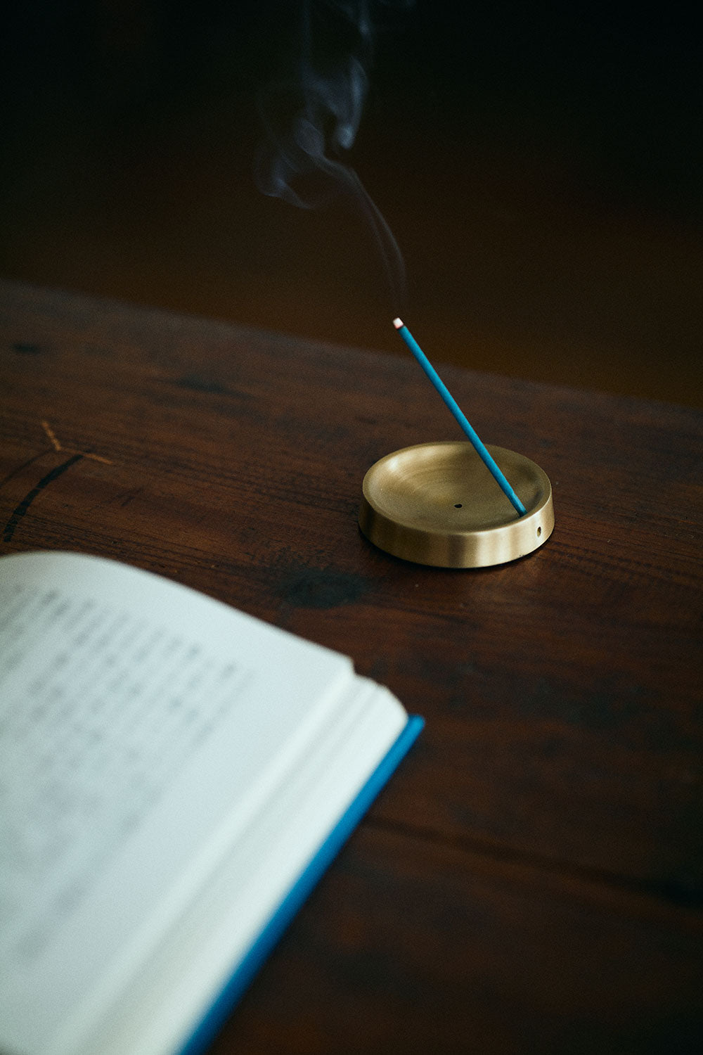 Brass Incense Stand : Round