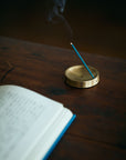 Brass Incense Stand : Round