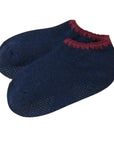 Hamaguri Angora Slipper Socks - M