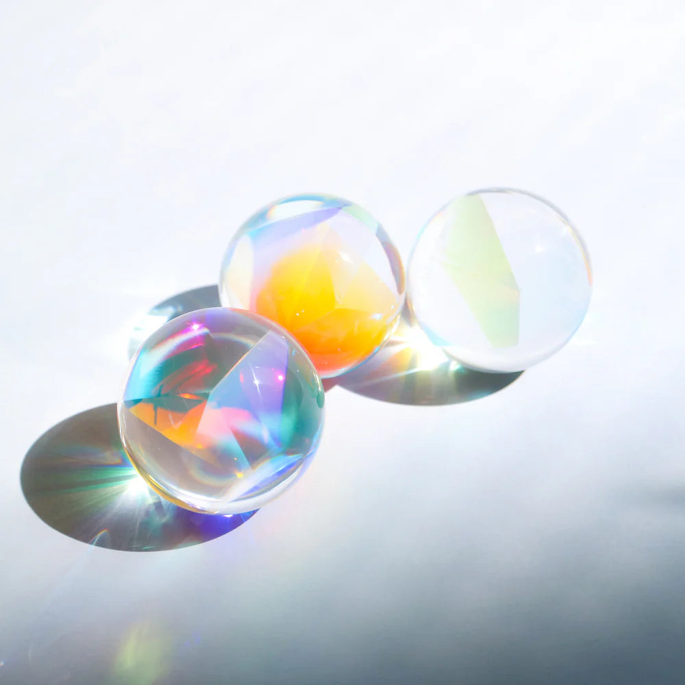 Prism Ball with Pedestal