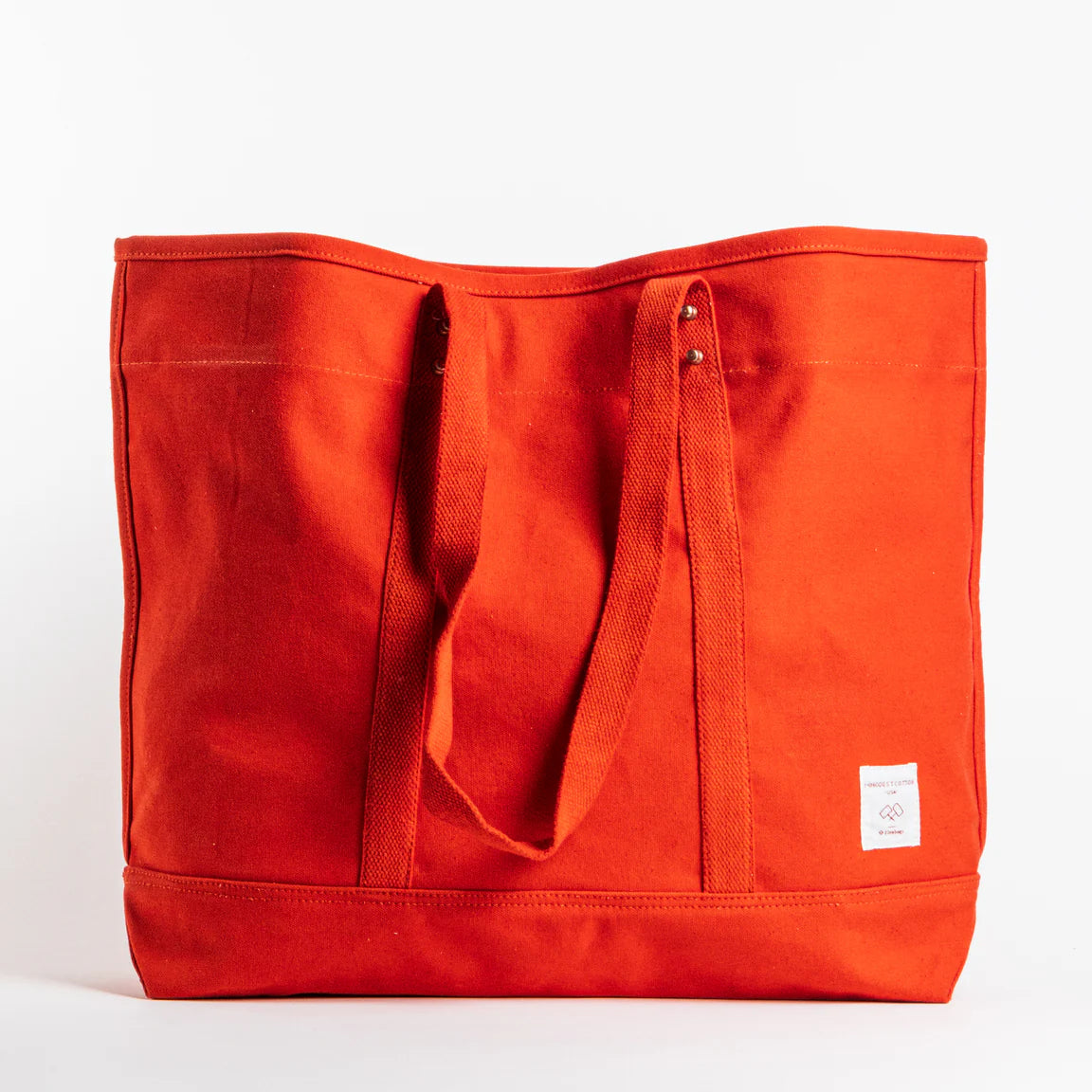 Large East West Tote - Persimmon