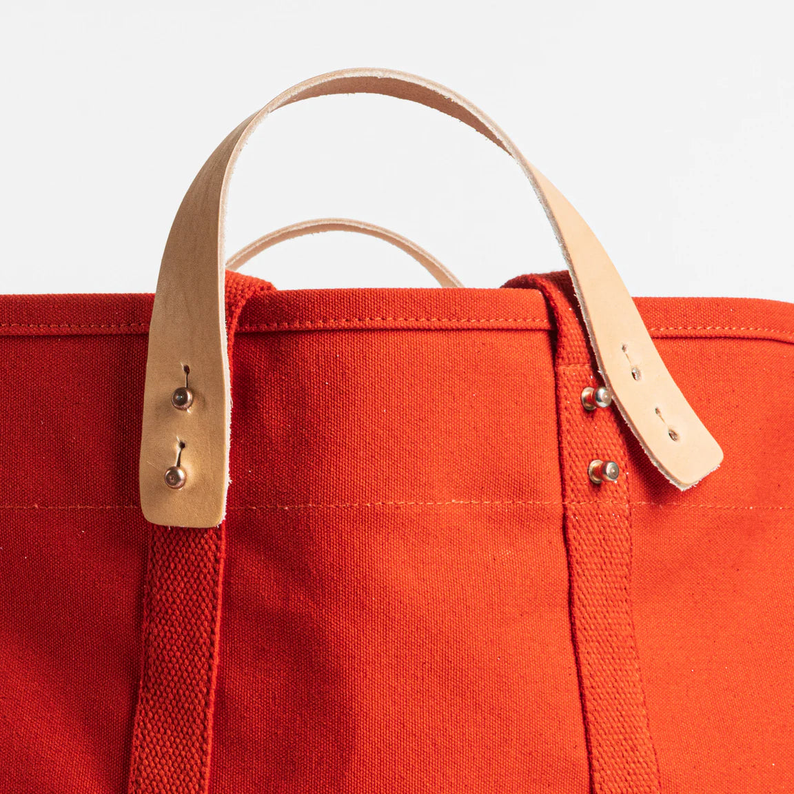Large East West Tote - Persimmon
