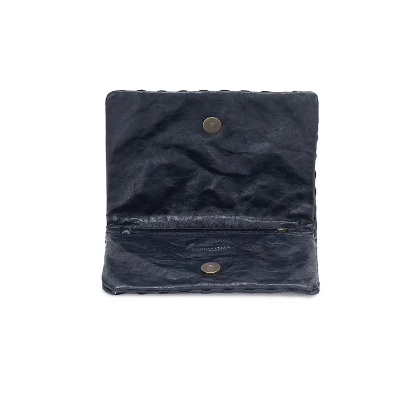 MARU Clutch - Woven Cuoio