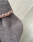 Hamaguri Wool Crew Socks - M