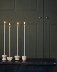 Long Stem Candles - Beeswax - Salt