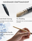 ARTIFY Professional Squirrel Hair Watercolor Brushes